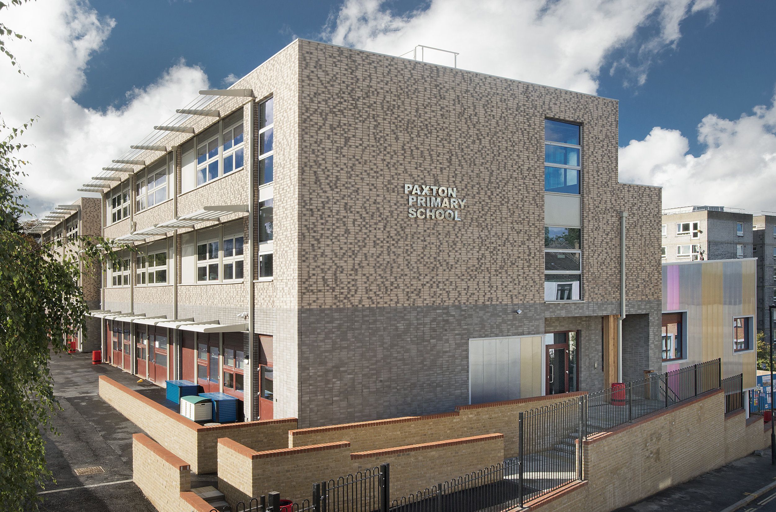 Paxton Primary School side view