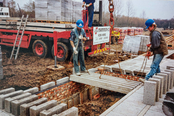 Milbank Floors Ltd. commence production of beam and block flooring in 1980