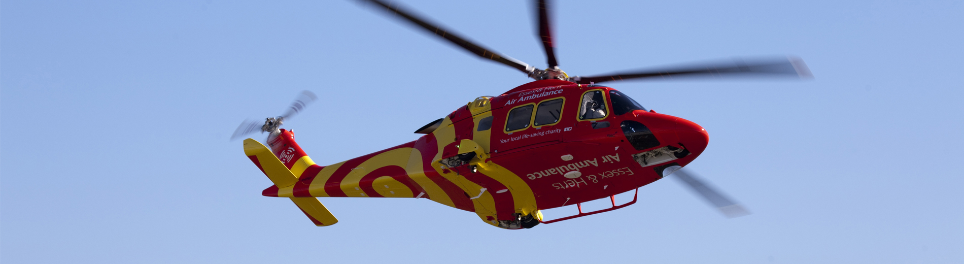 Essex & Herts Air Ambulance Trust Helicopter